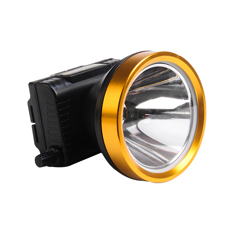 TL-20 1LED10W Oppladbar vanntett aluminiumslegering headring knapp justerbar lysstyrke bærbar hodelykt