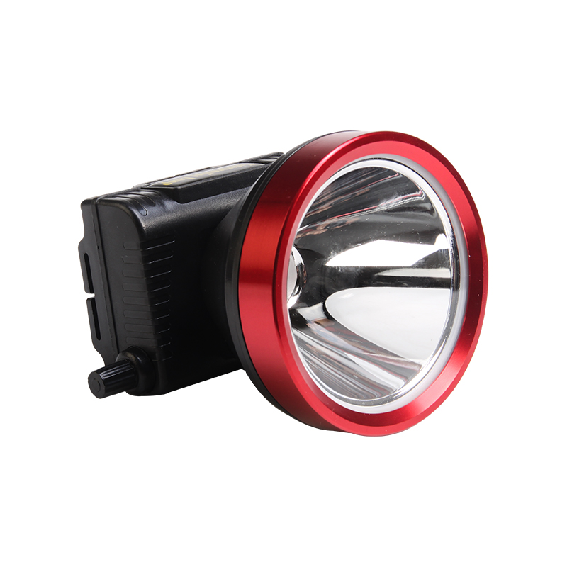 TL-20 1LED10W Oppladbar vanntett aluminiumslegering headring knapp justerbar lysstyrke bærbar hodelykt